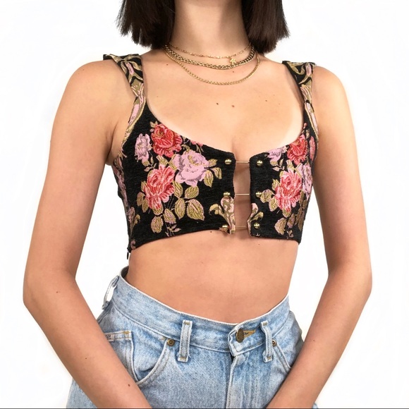 For Love & Lemons Brocade Top - Picture 6 of 7